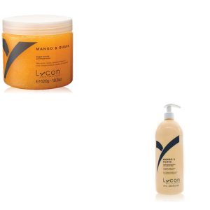 MANGO & GUAVA SCRUB 520g  + MANGO & GUAVA HBL 250ml